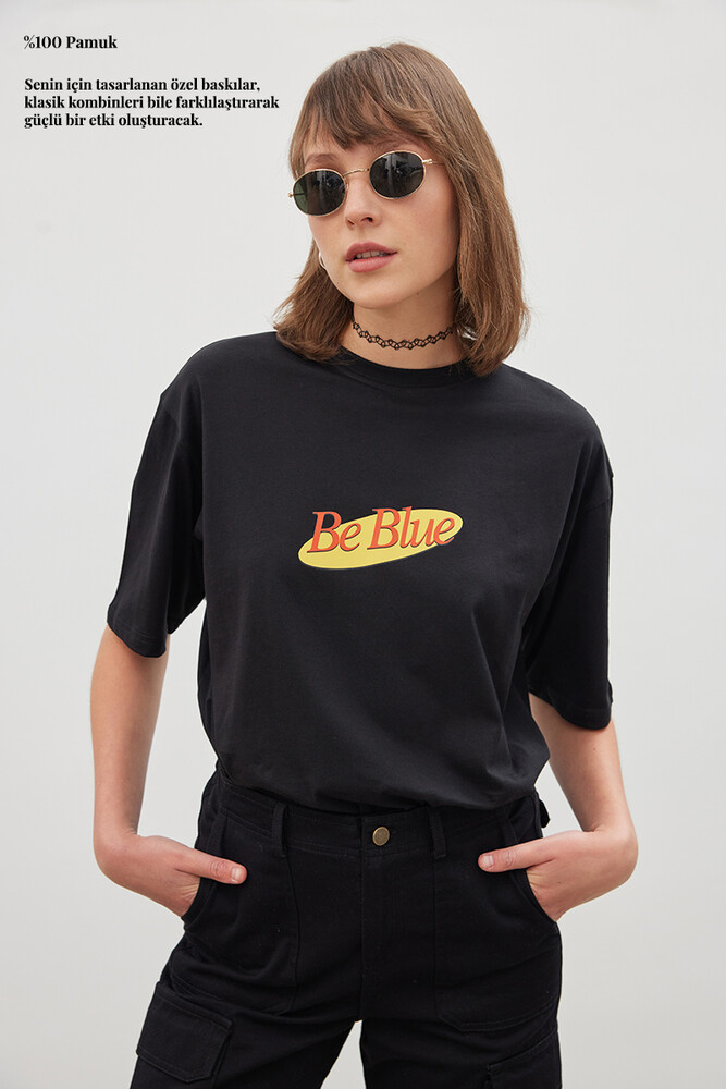 BE BLUE T-SHIRT - Thumbnail