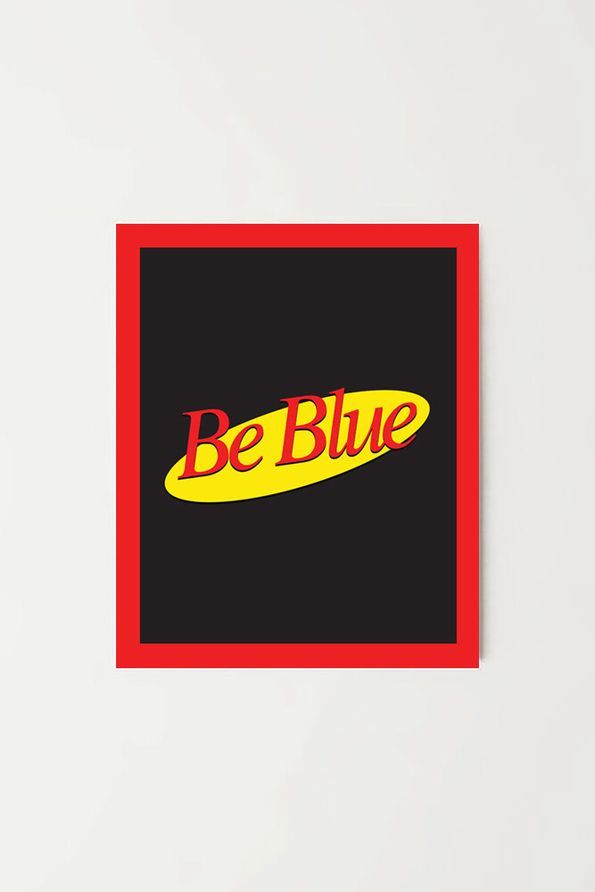 BE BLUE T-SHIRT - Thumbnail
