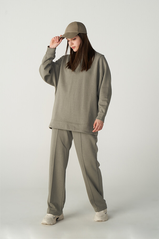ÇAĞLA BASIC SWEATSHIRT - Thumbnail