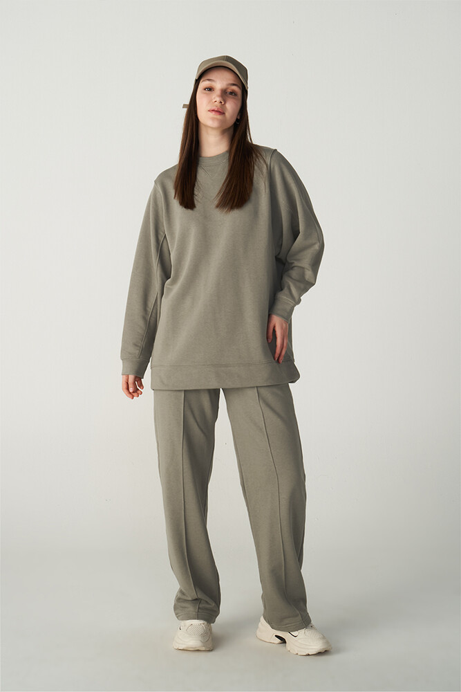 ÇAĞLA BASIC SWEATSHIRT - Thumbnail