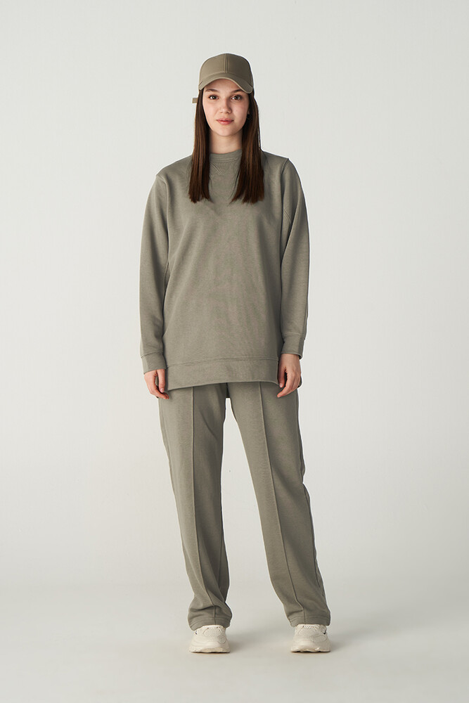 ÇAĞLA BASIC SWEATSHIRT - Thumbnail