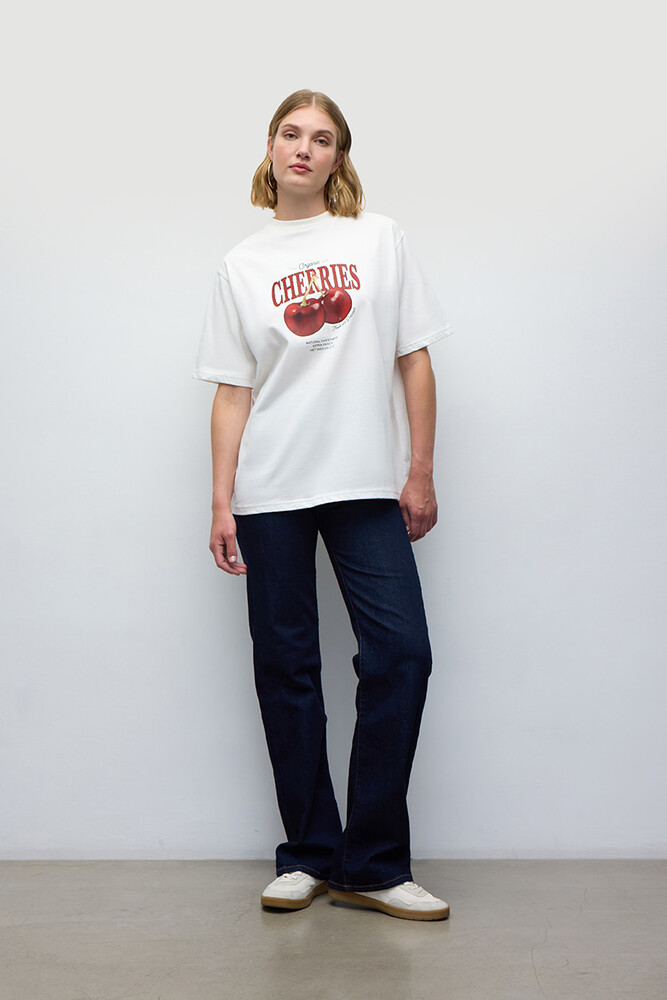 CHERRIES BASKILI T-SHIRT - Thumbnail