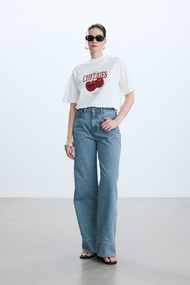 CHERRIES BASKILI T-SHIRT - Thumbnail