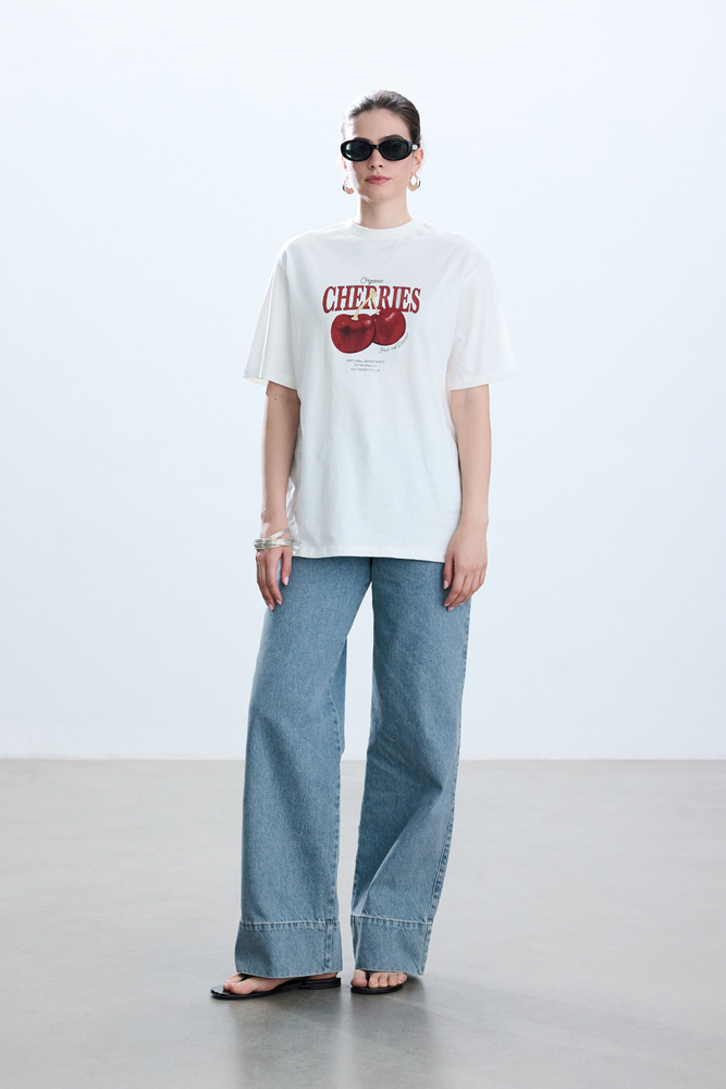 CHERRIES BASKILI T-SHIRT - Thumbnail