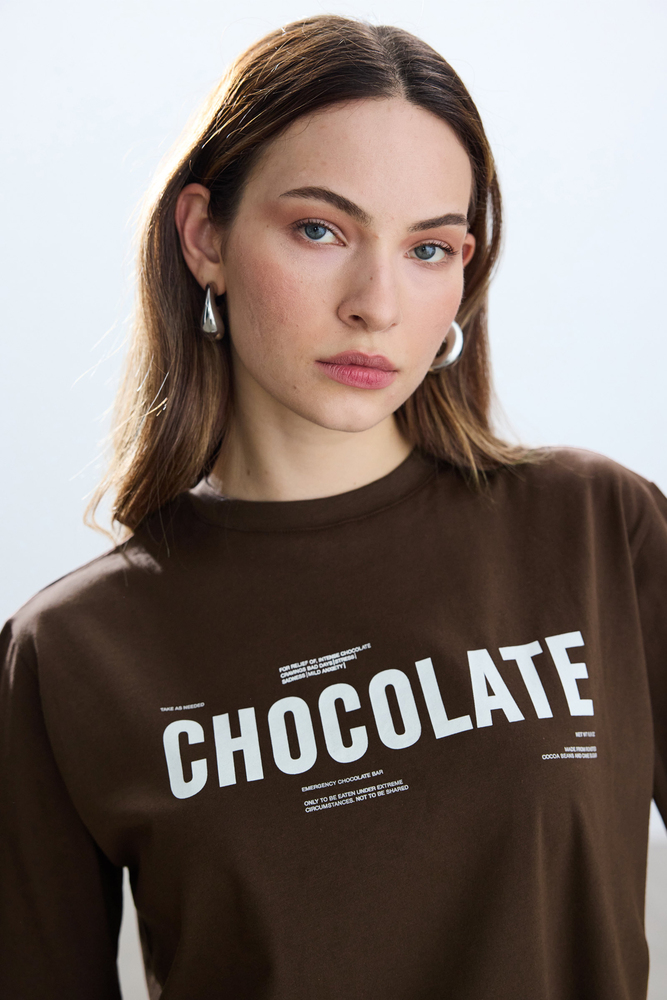 CHOCOLATE T-SHIRT - Thumbnail