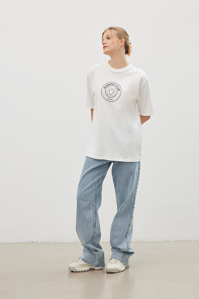 EKRU RUNNING CLUB T-SHIRT - Thumbnail