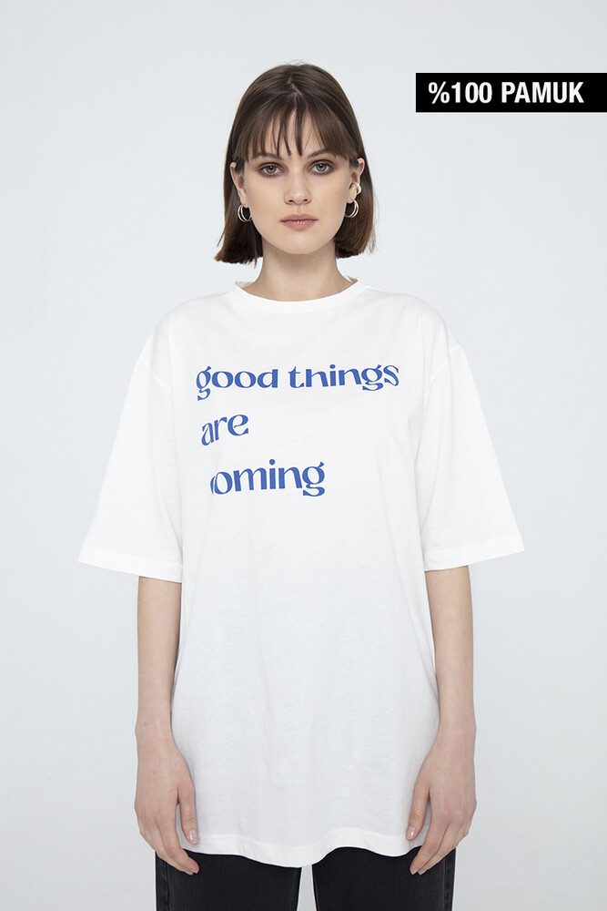GOOD THINGS PAMUKLU T-SHIRT - Thumbnail