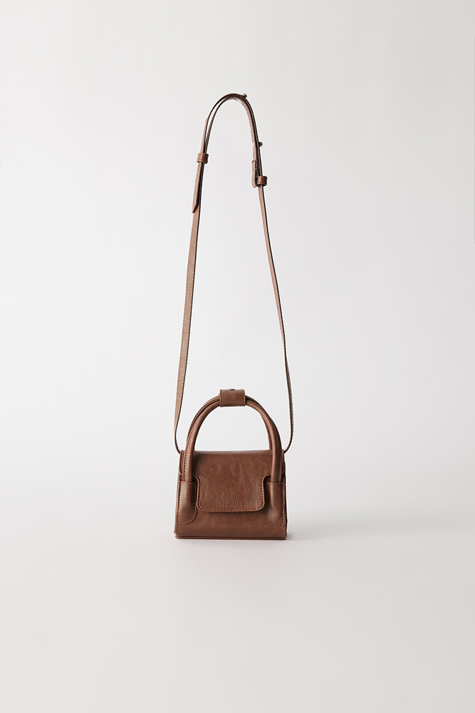 KAHVERENGİ MİNİ ALL DAY BAG - Thumbnail