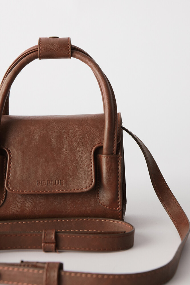 KAHVERENGİ MİNİ ALL DAY BAG - Thumbnail