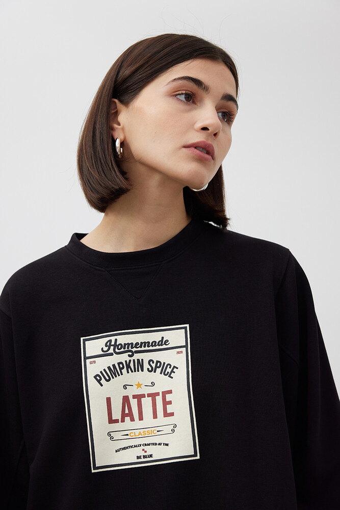 LATTE SWEATSHIRT - Thumbnail