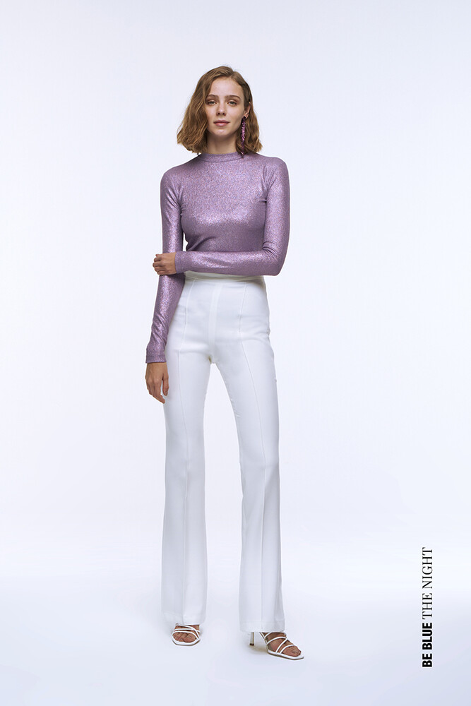 LİLA IŞILTILI BODY - Thumbnail