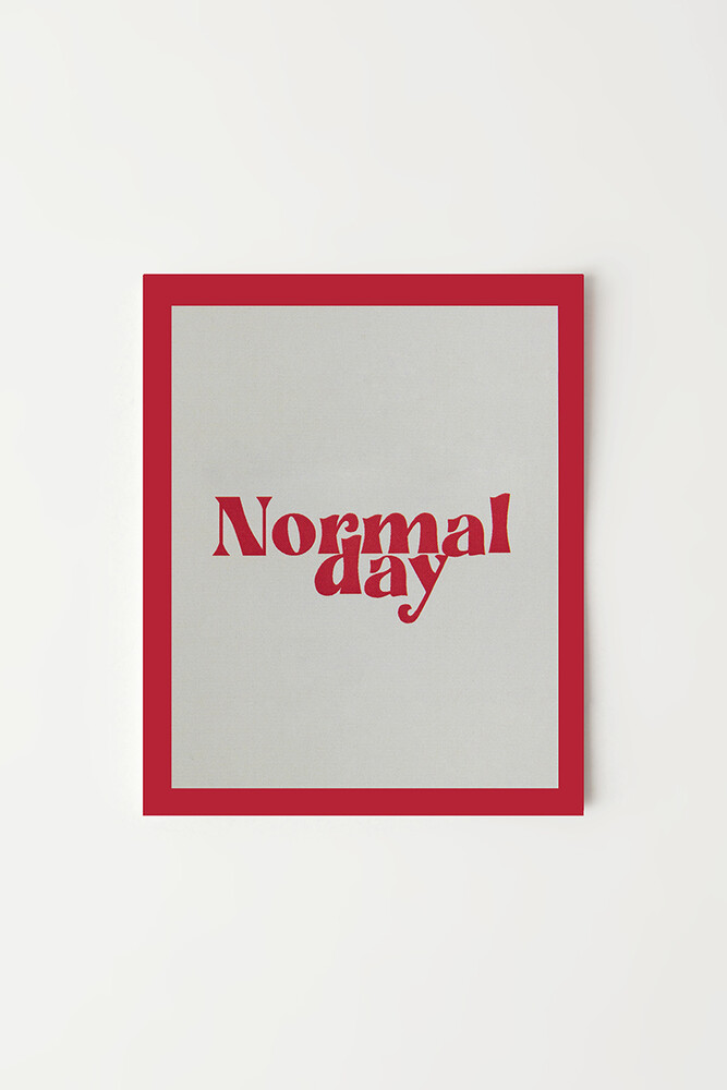 NORMAL DAY PAMUKLU T-SHIRT - Thumbnail