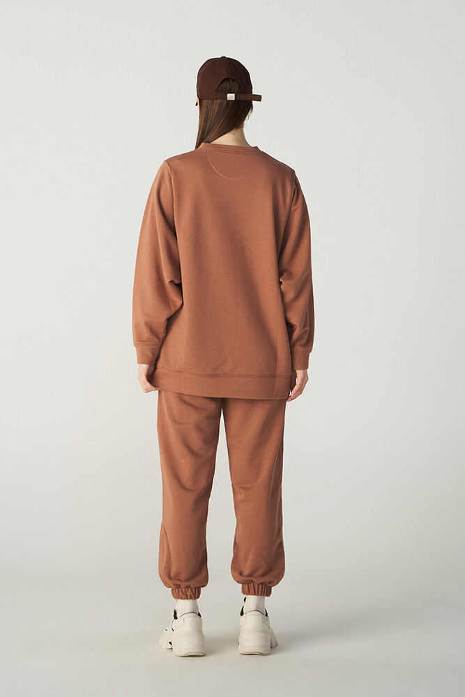ŞEFTALİ BASIC SWEATSHIRT - Thumbnail