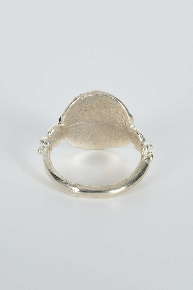 SILVER MADALYON YÜZÜK - Thumbnail