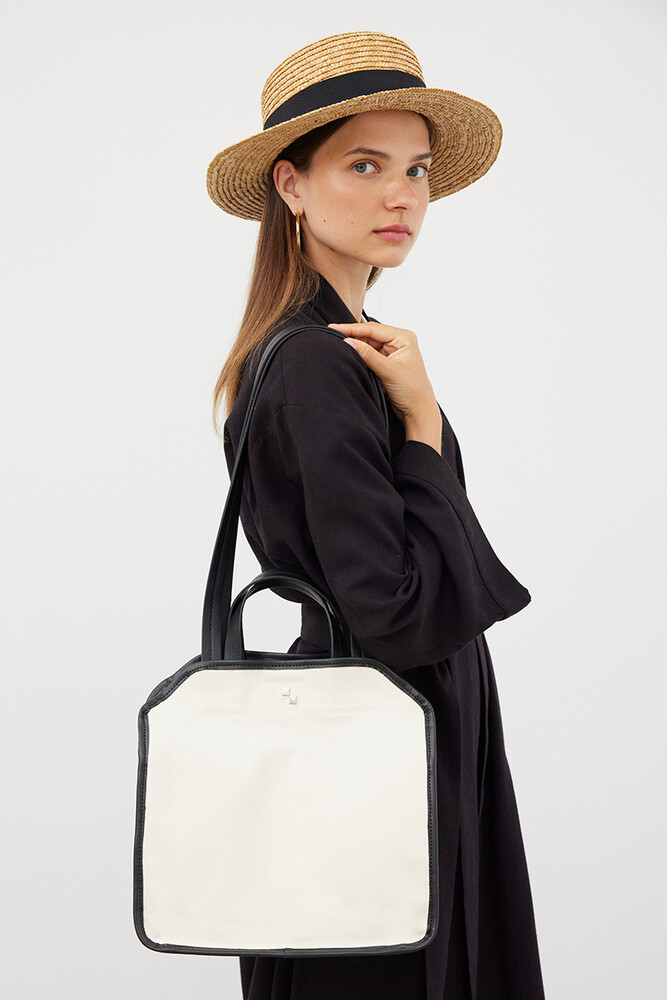 SİYAH DETAYLI DAILY BAG - Thumbnail
