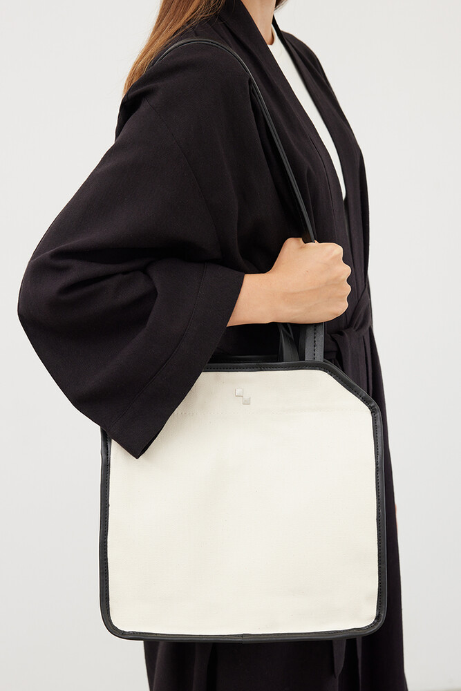 SİYAH DETAYLI DAILY BAG - Thumbnail