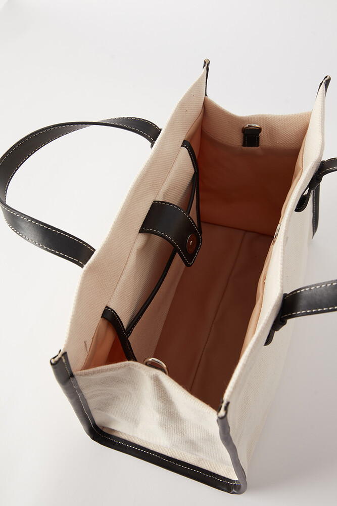 SİYAH DETAYLI TIMELESS BAG - Thumbnail