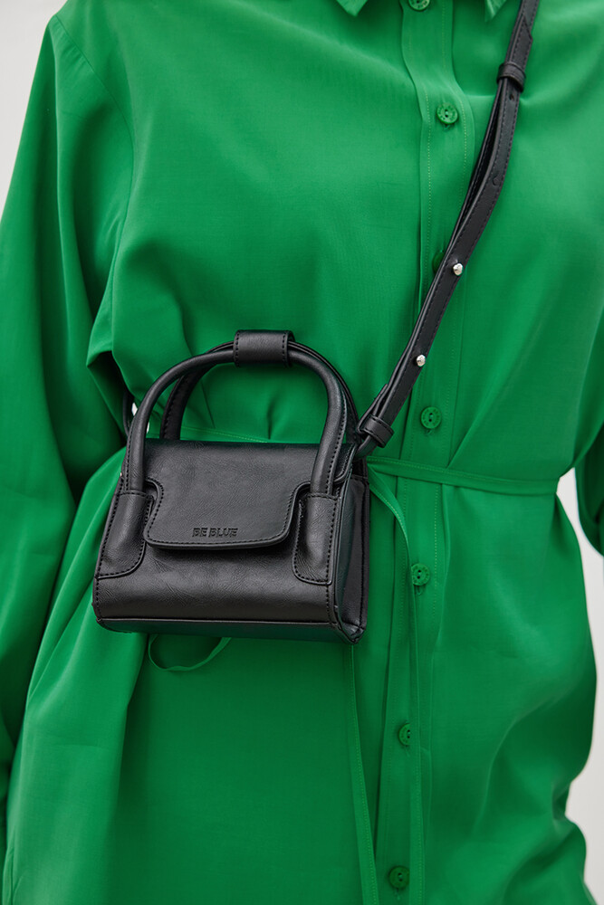SİYAH MİNİ ALL DAY BAG - Thumbnail
