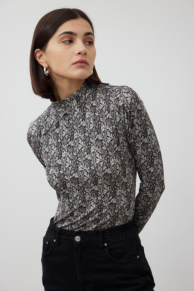 VINTAGE FLORAL DESEN BODY - Thumbnail
