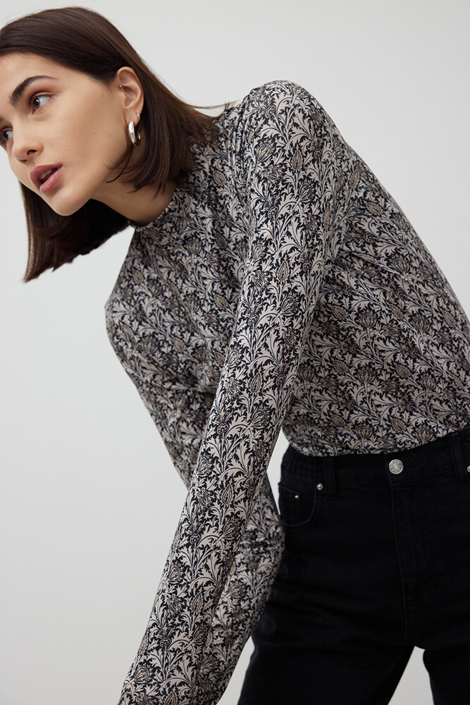 VINTAGE FLORAL DESEN BODY - Thumbnail