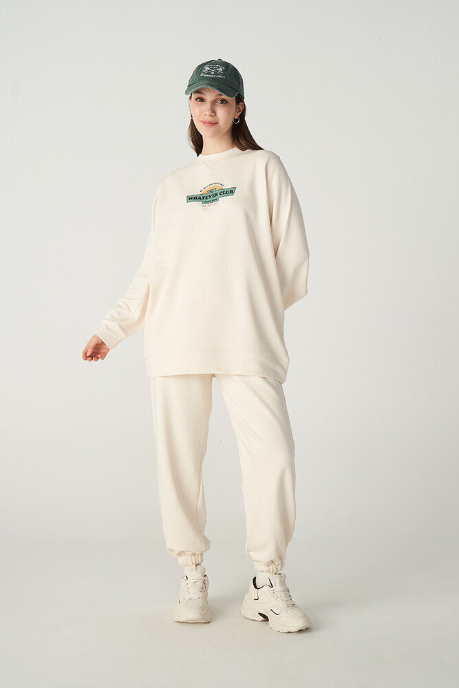 WHATEVER CLUB SWEATSHIRT - Thumbnail