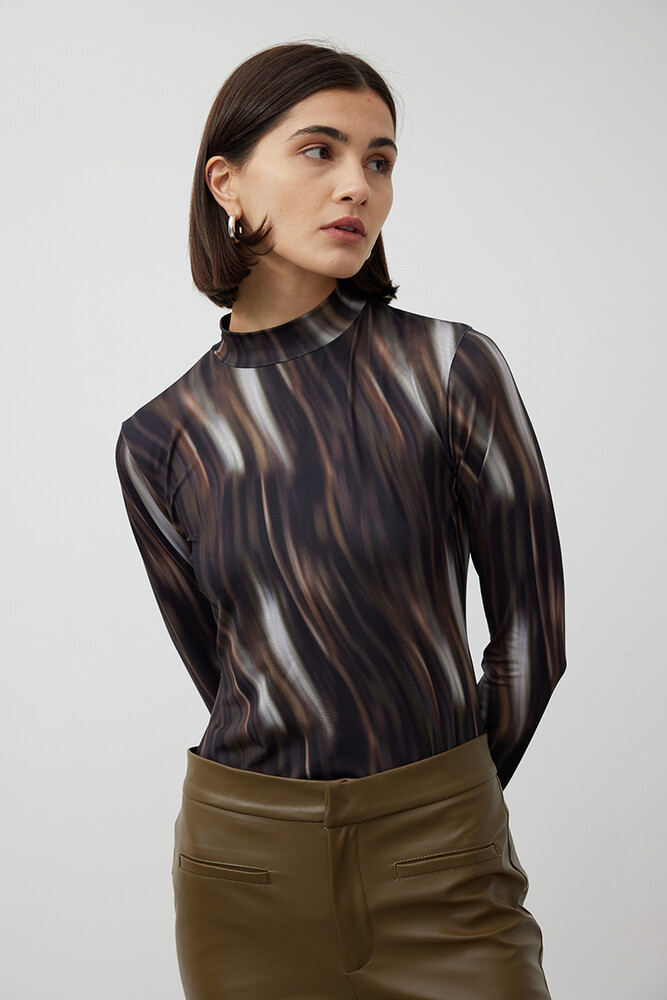 YEŞİL FIRÇA DESEN BODY